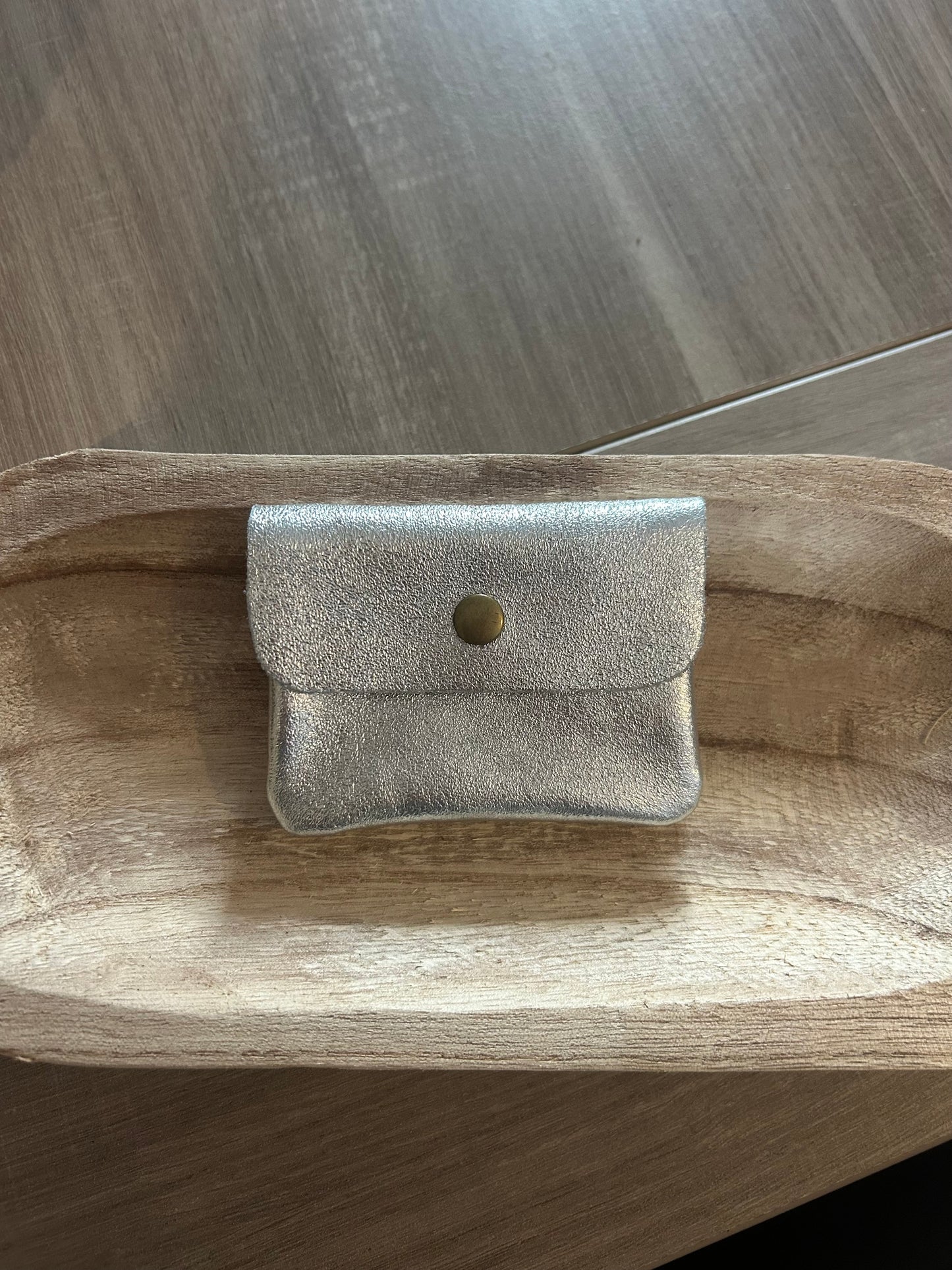 Porte-monnaie ÉLIA - argenté